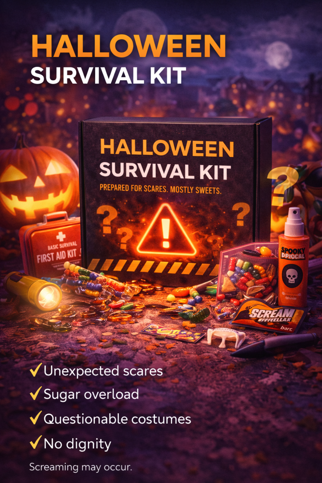 Haloween survival kit