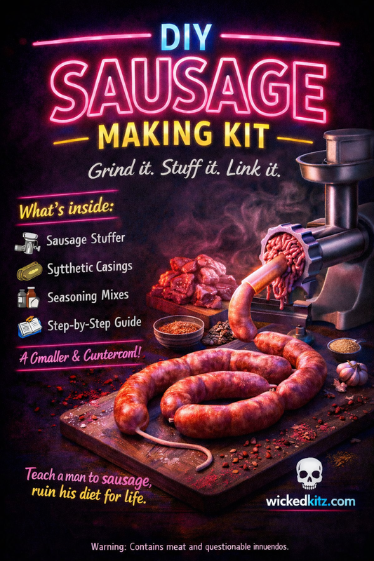 “God I love sausage” making kit