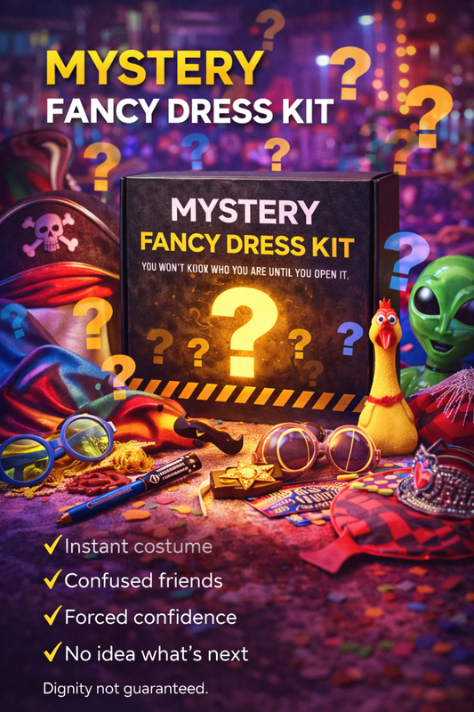 Mystery fancy dress kit