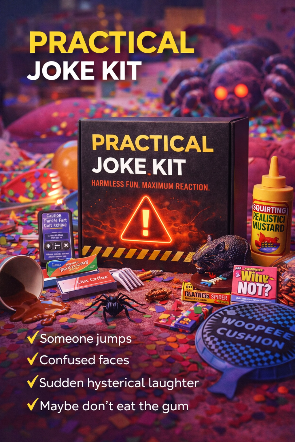 Practical joke kit