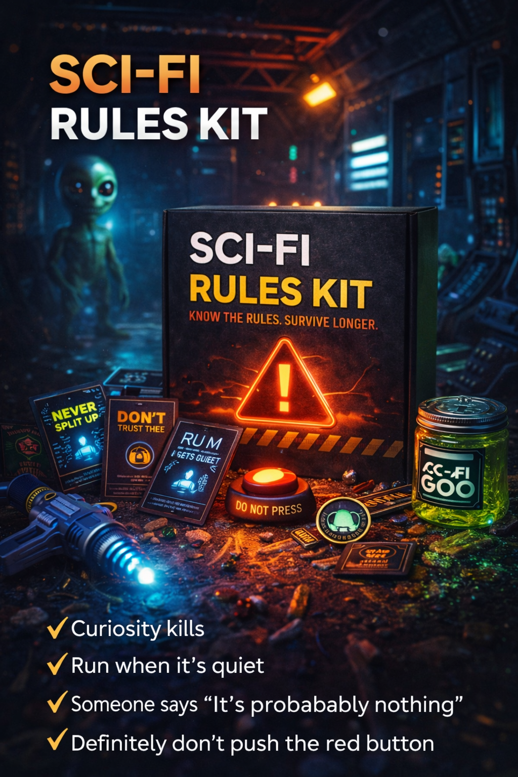 Sci fi rules kit